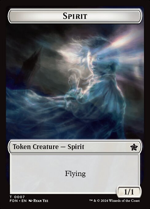Cat Token // Spirit (TFDN)