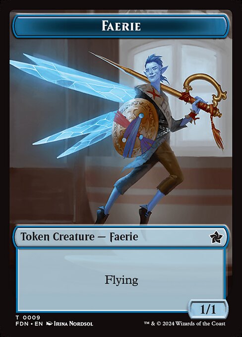 Fish // Faerie Token (TFDN)