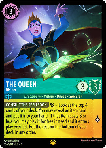 The Queen (Diviner) - 156/204 - Legendary (Foil)