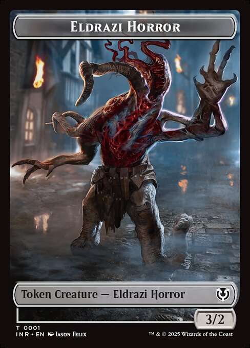 Clue // Eldrazi Horror Token (TINR)