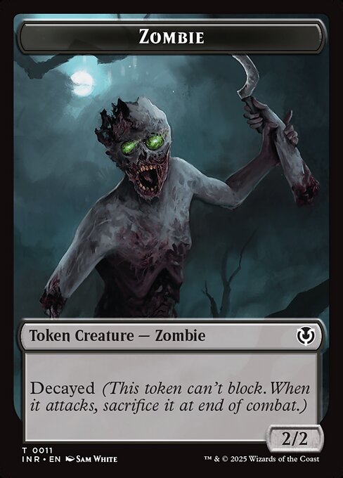 Zombie (011) // Zombie (012) Token (TINR)