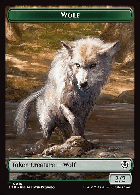 Wolf Token (009) // Wolf (018) (TINR)