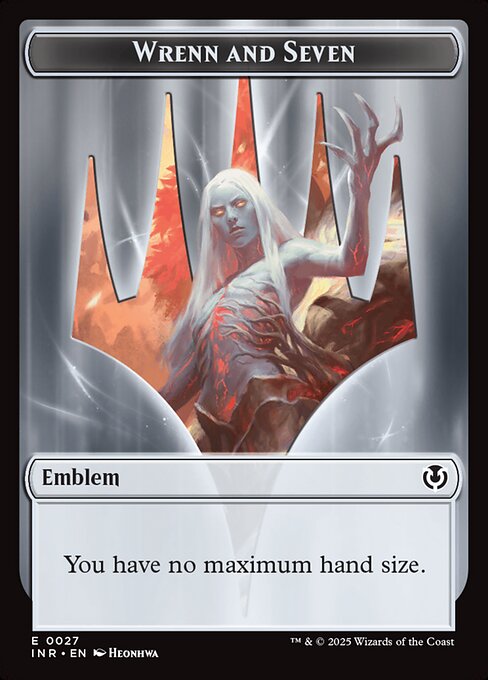 Treefolk Token // Wrenn and Seven Emblem (TINR)