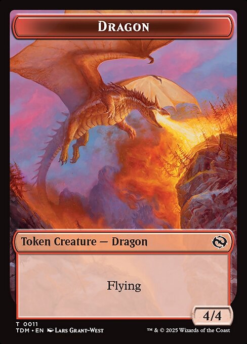 Reliquary Dragon // Dragon Token (TTDM)