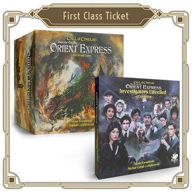 Horror on the Orient Express: The Board Game - First Class Ticket (Pre-Order)