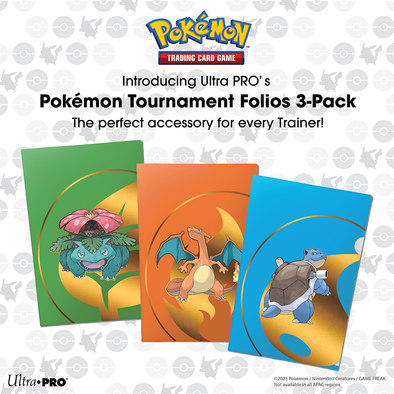 Ultra Pro - Pokemon Tournement Folio 3-Pack