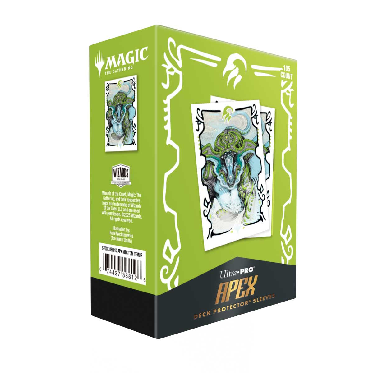 mtg sticker cards 401 Games Canada - Ultra Pro - Apex Standard Card Sleeves 105ct
