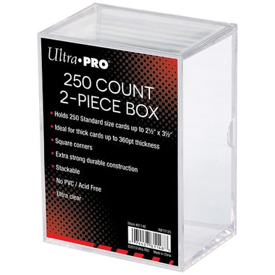 Ultra Pro - 2-Piece Card Storage Box - 250ct
