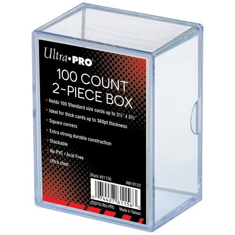 Ultra Pro - 2-Piece Card Storage Box - 100ct