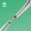 Vallejo - Flat Rounded Steel Tweezers