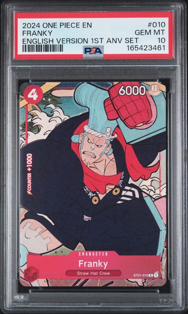 Franky - English Version 1st Anniversary Set - GEM MINT 10