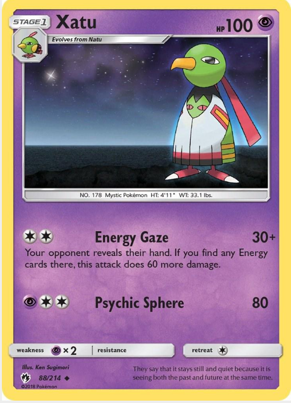 Xatu - 88/214 - Uncommon