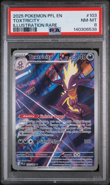 TOXTRICITY (103) - POKEMON PFL EN-PHANTASMAL FLAMES - ILLUSTRATION RARE - NM-MT 8