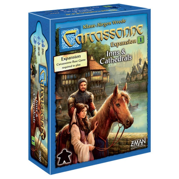 Carcassonne: Inns & Cathedrals Expansion - New Edition