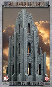 Battlefield in a Box - Gothic Battlefields - Large Corner Ruin available at 401 Games Canada
