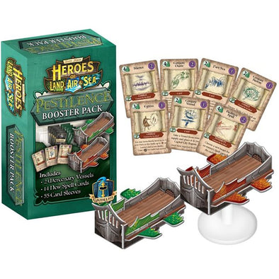 (CLEARANCE) Heroes of Land, Air & Sea: Pestilence Expansion - Booster Pack available at 401 Games Canada