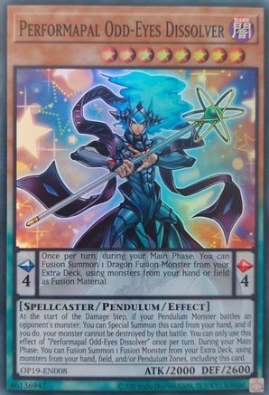 Performapal Odd-Eyes Dissolver - OP19-EN008 - Super Rare available at 401 Games Canada