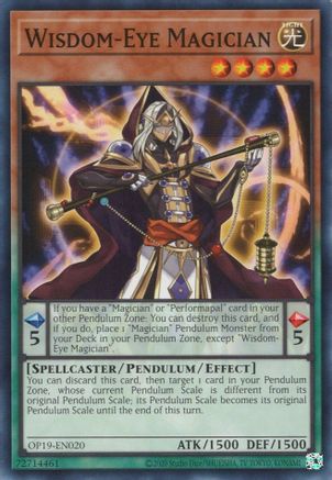 Wisdom-Eye Magician - OP19-EN020 - Common available at 401 Games Canada