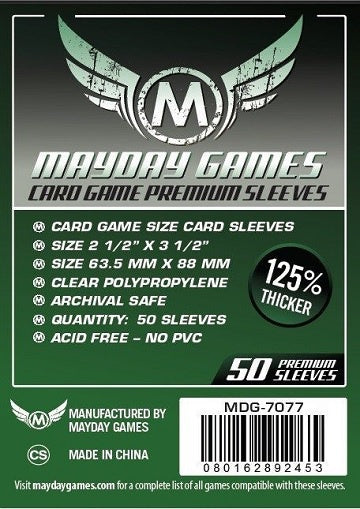 Mayday - 50ct - Premium Card Sleeves 63.5 x 88mm available at 401 Games Canada