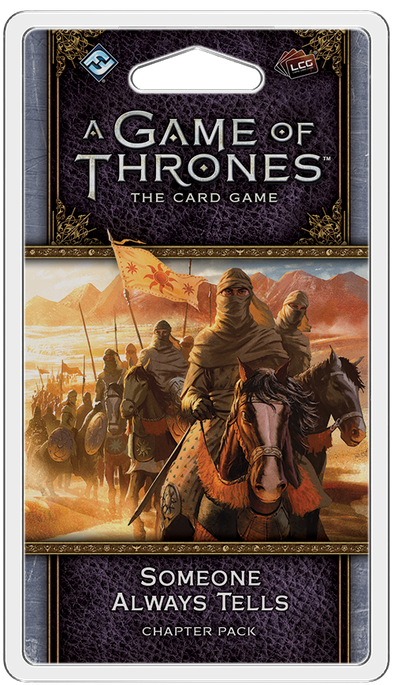 (INACTIVE) Game of Thrones LCG - 2nd Edition - Someone Always Tells available at 401 Games Canada
