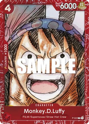 Monkey.D.Luffy (-ONE PIECE FILM RED Edition-) (Foil) - P-022 - Promo