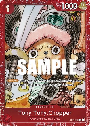 Tony Tony.Chopper (-ONE PIECE FILM RED Edition-) (Foil) - ST01-006 - Common
