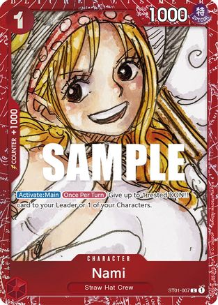 Nami (-ONE PIECE FILM RED Edition-) - ST01-007 - Common