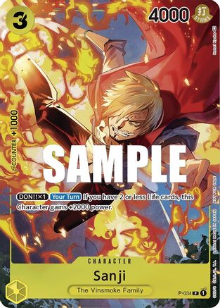 Sanji (Event Pack Vol. 2) - P-034 - Promo