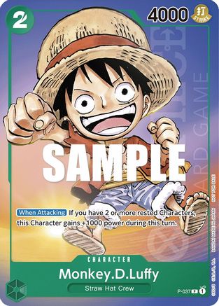 Monkey.D.Luffy (Gen Con 2023) (Foil) - P-037 - Promo
