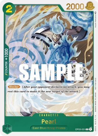 Pearl (Store Championship Participation Pack Vol. 2) - OP03-031 - Promo