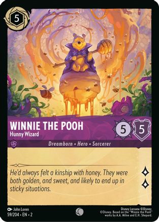 Winnie the Pooh (Hunny Wizard) - 59/204 - Common