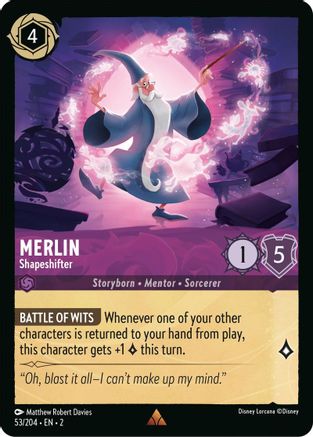 Merlin (Shapeshifter) - 53/204 - Rare