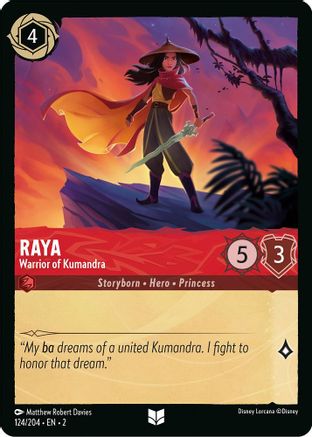 Raya (Warrior of Kumandra) - 124/204 - Uncommon