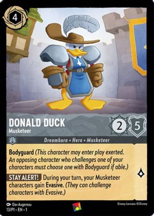 Donald Duck (Musketeer) - 13 - Promo (Spiel Essen)