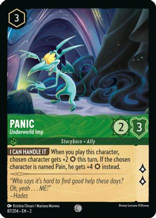 Panic (Underworld Imp) - 87/204 - Common