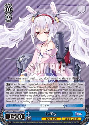 Laffey - AZL/S102-TE06TD - Trial Deck available at 401 Games Canada