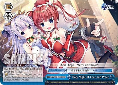 Holy Night of Love and Peace (RRR) - AZL/S102-TE20RRRR - Triple Rare available at 401 Games Canada