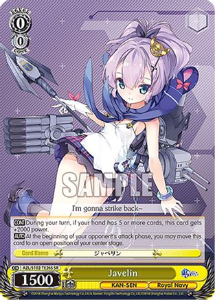 Javelin (SR) - AZL/S102-TE26SSR - Super Rare available at 401 Games Canada