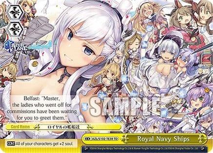 Royal Navy Ships - AZL/S102-TE38TD - Trial Deck available at 401 Games Canada