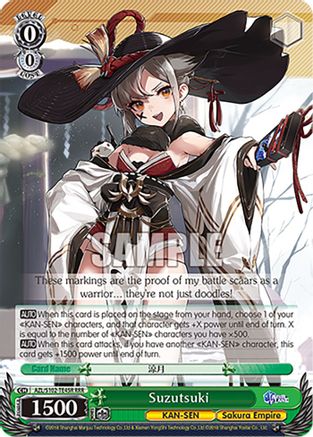 Suzutsuki (RRR) - AZL/S102-TE45RRRR - Triple Rare available at 401 Games Canada