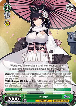 Atago (RRR) - AZL/S102-TE52RRRR - Triple Rare available at 401 Games Canada