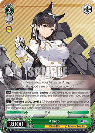 Atago - AZL/S102-TE52TD - Trial Deck available at 401 Games Canada