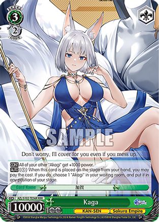 Kaga (RRR) - AZL/S102-TE56RRRR - Triple Rare available at 401 Games Canada