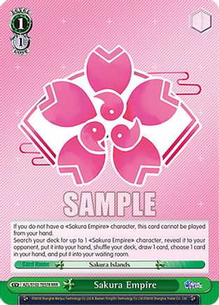 Sakura Empire (RRR) - AZL/S102-TE57RRRR - Triple Rare available at 401 Games Canada