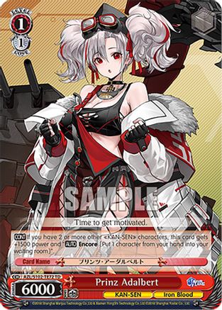 Prinz Adalbert - AZL/S102-TE72TD - Trial Deck available at 401 Games Canada