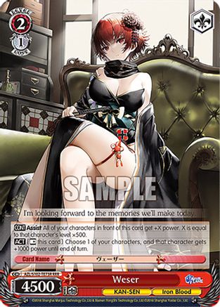 Weser (RRR) - AZL/S102-TE73RRRR - Triple Rare available at 401 Games Canada
