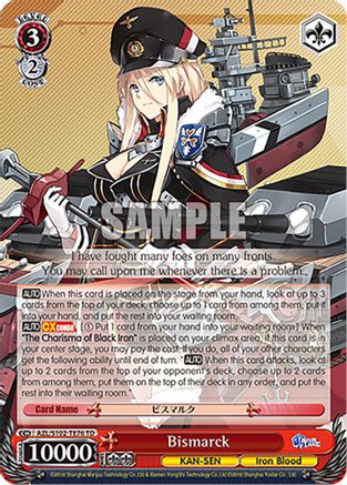 Bismarck - AZL/S102-TE76TD - Trial Deck available at 401 Games Canada