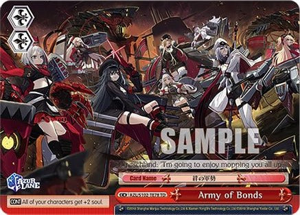 Army of Bonds - AZL/S102-TE78TD - Trial Deck available at 401 Games Canada