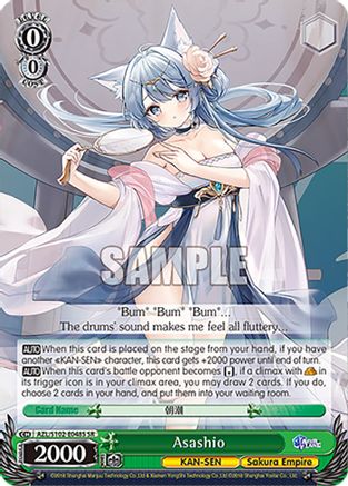 Asashio (SR) - AZL/S102-E048SSR - Super Rare available at 401 Games Canada