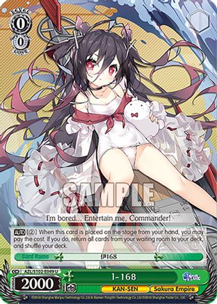 I-168 - AZL/S102-E049U - Uncommon available at 401 Games Canada